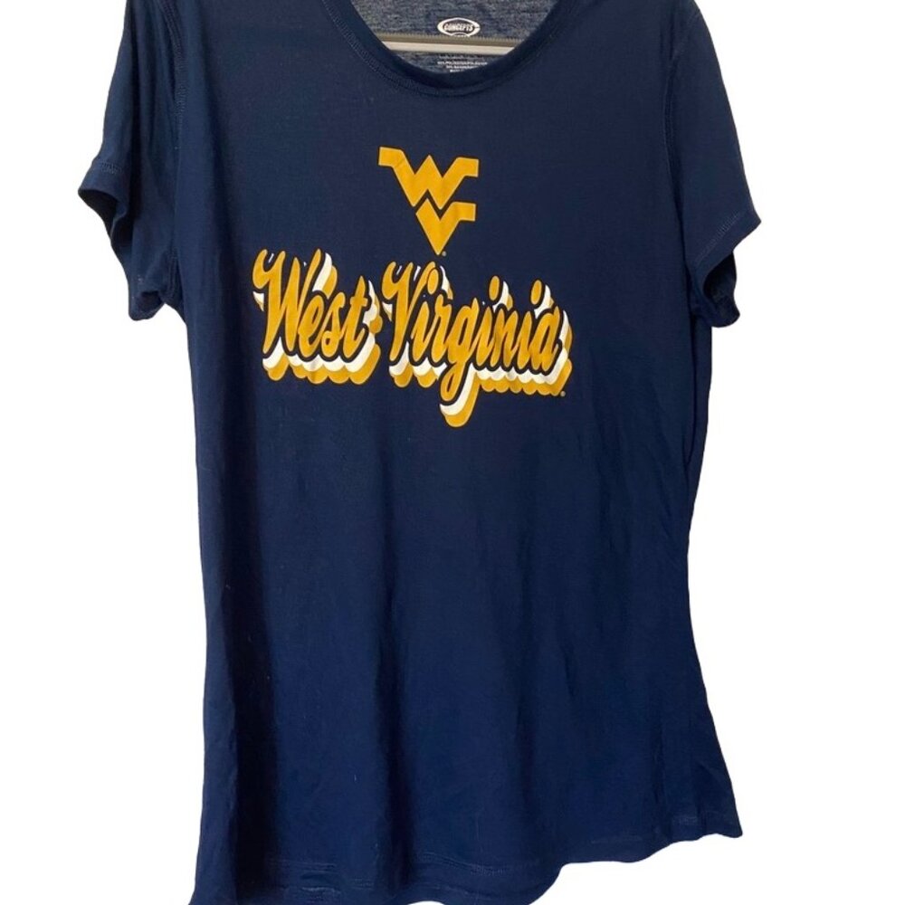 WVU West Virginia University Concepts Sport Women's Tee Shirt, Large